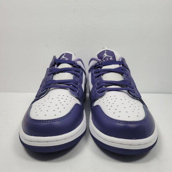Nike Air Jordan 1 Low Flyease Men's Purple White Sneakers DM1206-515 US Size 11 - Picture 3 of 8